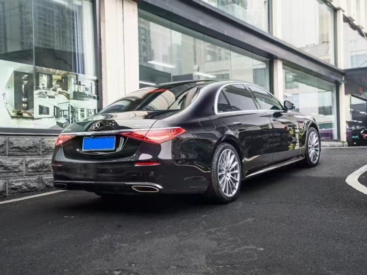 2022年5月奔馳 奔馳S級  2022款 S 450 L 4MATIC