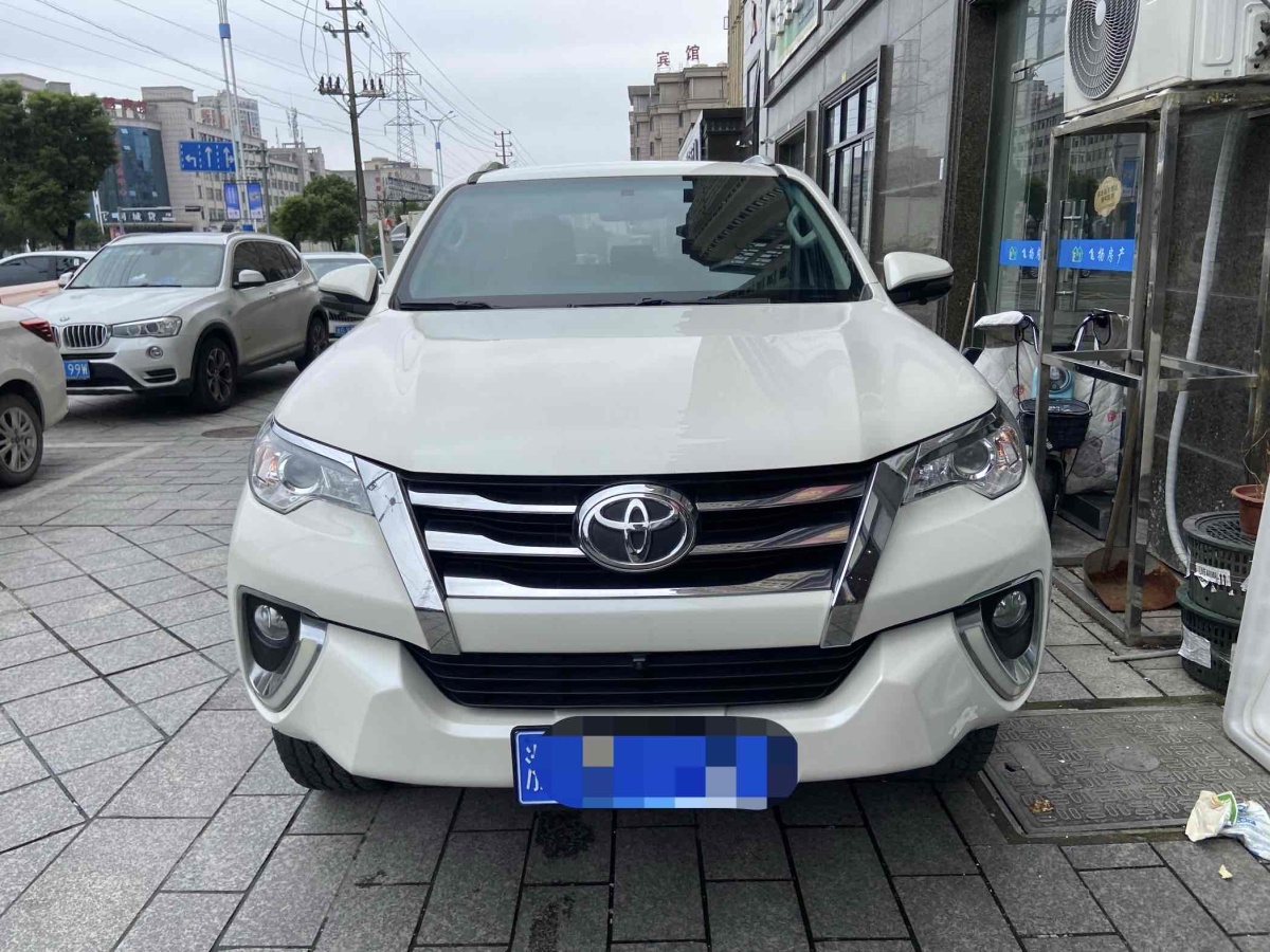 2018年8月豐田 Fortuner  2016款 2.7L 中東版