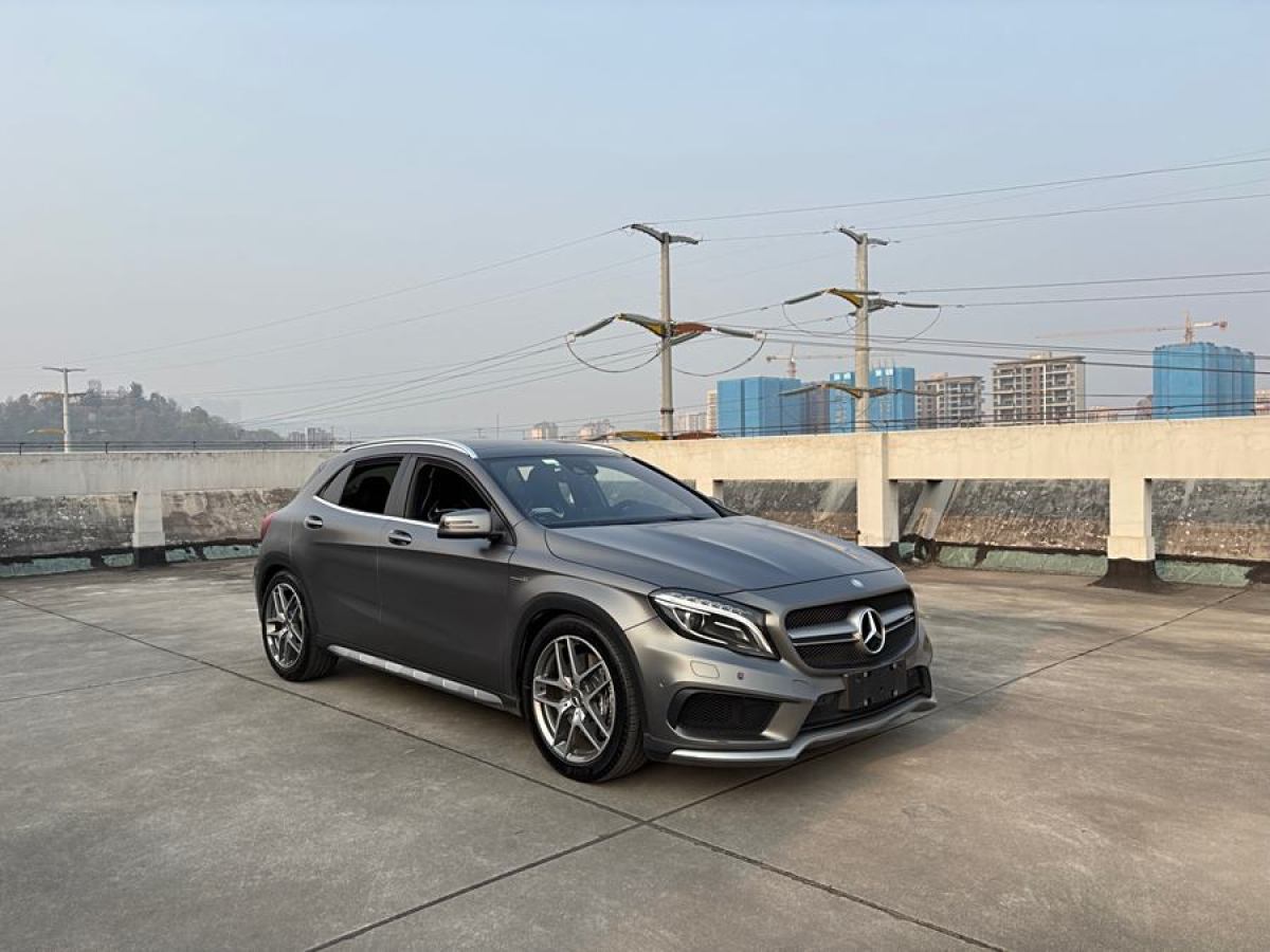 奔馳 奔馳GLA AMG  2017款 改款 AMG GLA 45 4MATIC圖片