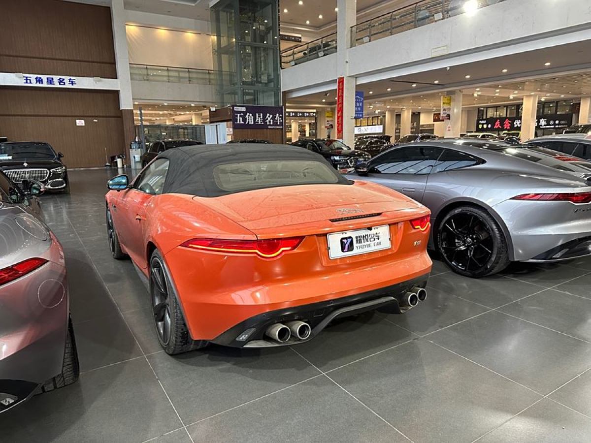 捷豹 F-TYPE  2013款 5.0T S 敞篷版圖片