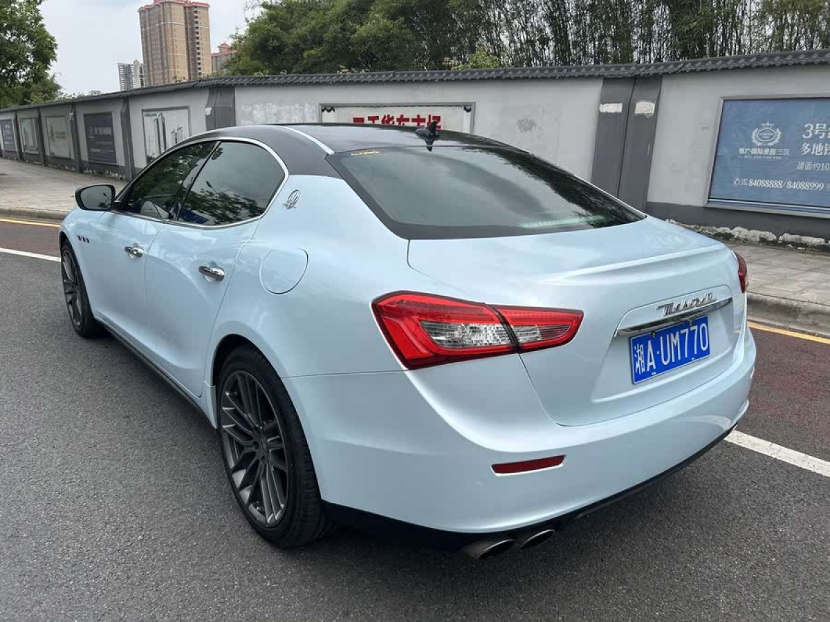 瑪莎拉蒂 Ghibli  2017款 3.0T 標(biāo)準(zhǔn)版圖片
