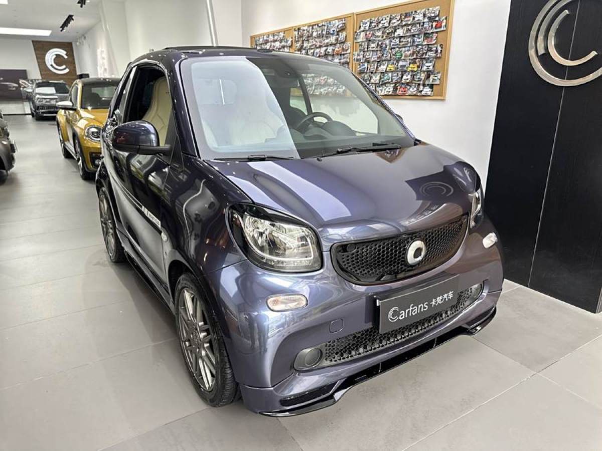 smart fortwo  2016款 1.0L 52千瓦敞篷激情版圖片