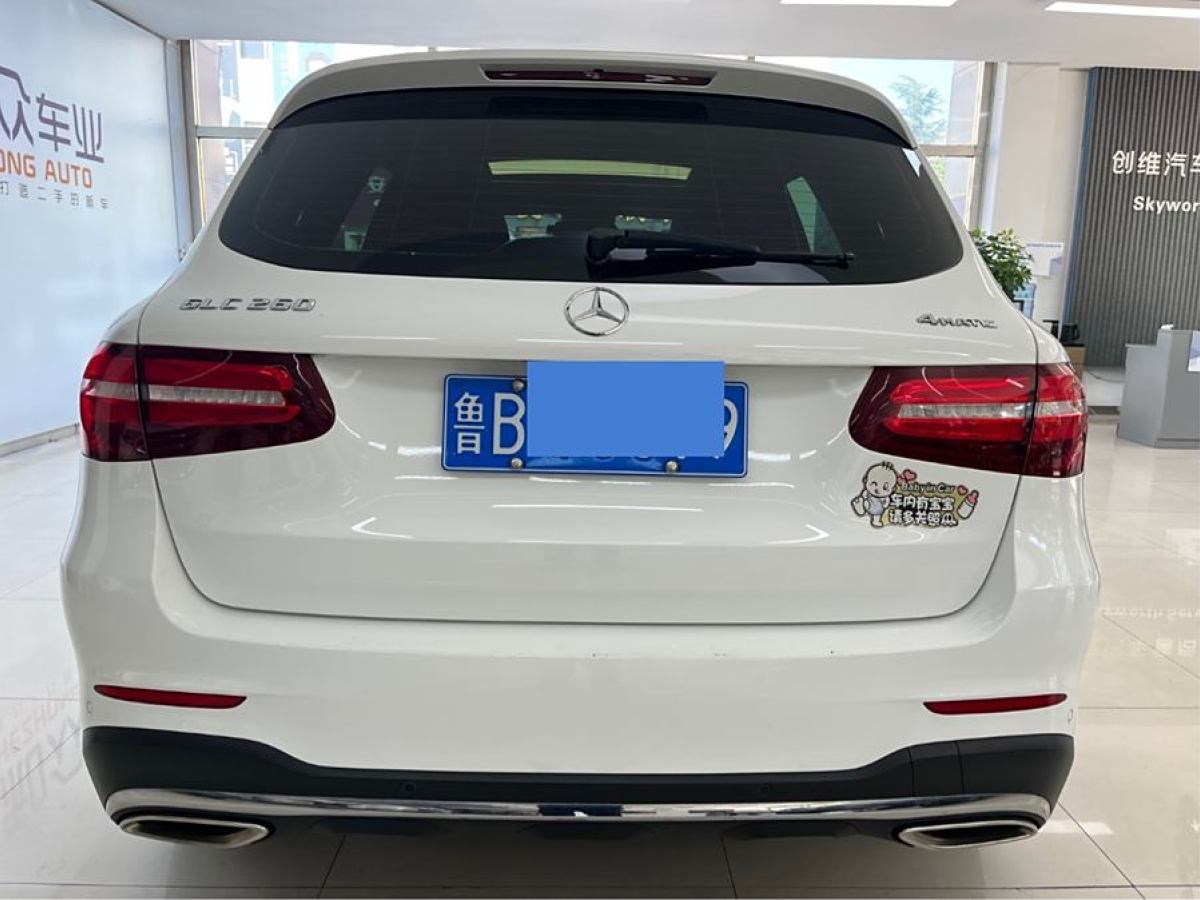 2018年6月奔馳 奔馳GLC  2018款 改款 GLC 260 4MATIC 豪華型