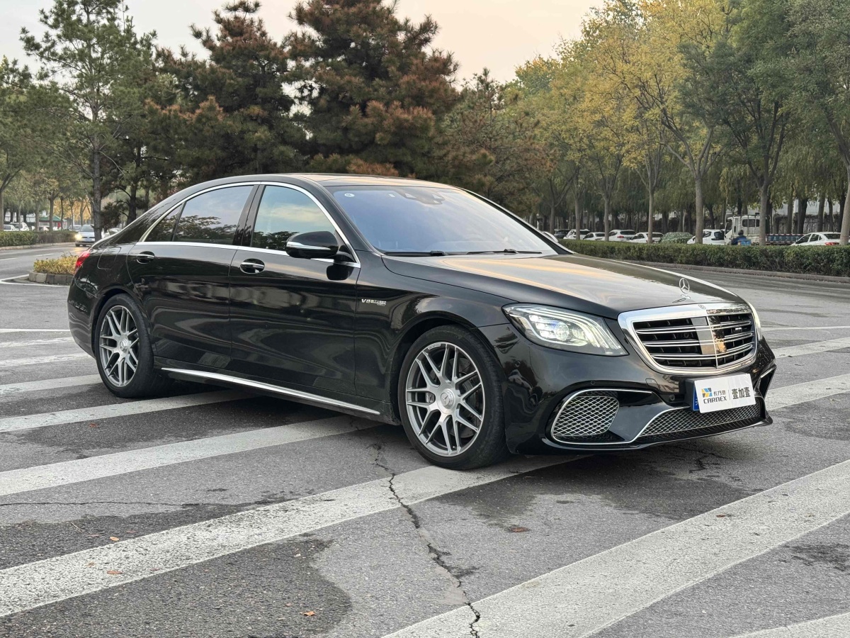 2019年6月奔馳 奔馳S級(jí)AMG  2018款 AMG S 63 L 4MATIC+