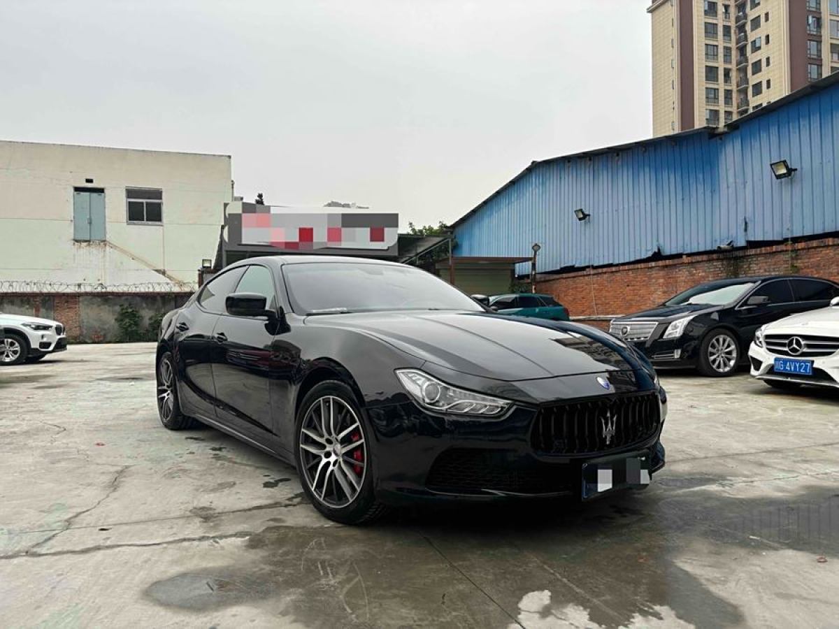 瑪莎拉蒂 Ghibli  2014款 3.0T 標(biāo)準(zhǔn)版圖片