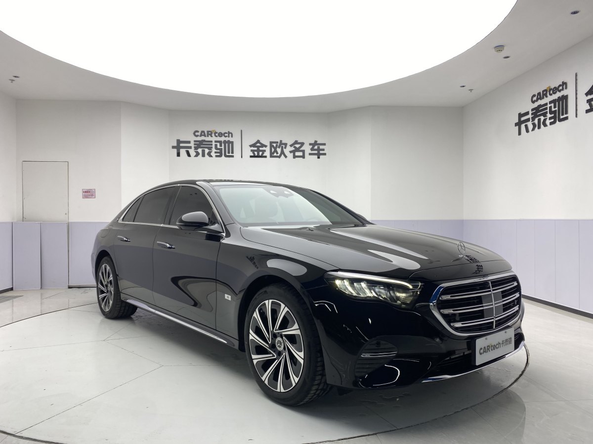 奔馳 奔馳E級  2024款 E 300 L 時尚型圖片