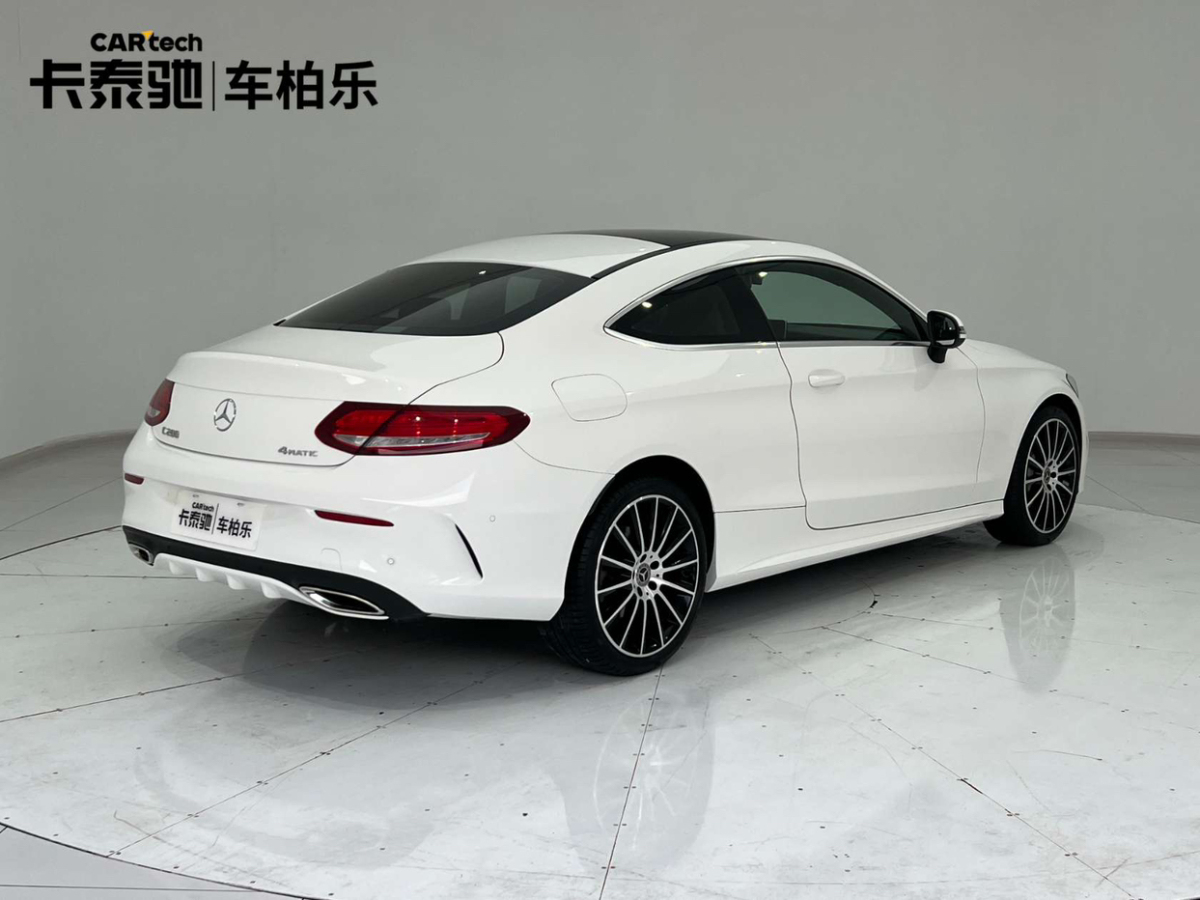 奔馳 奔馳C級(jí)  2018款 C 200 4MATIC 轎跑車圖片