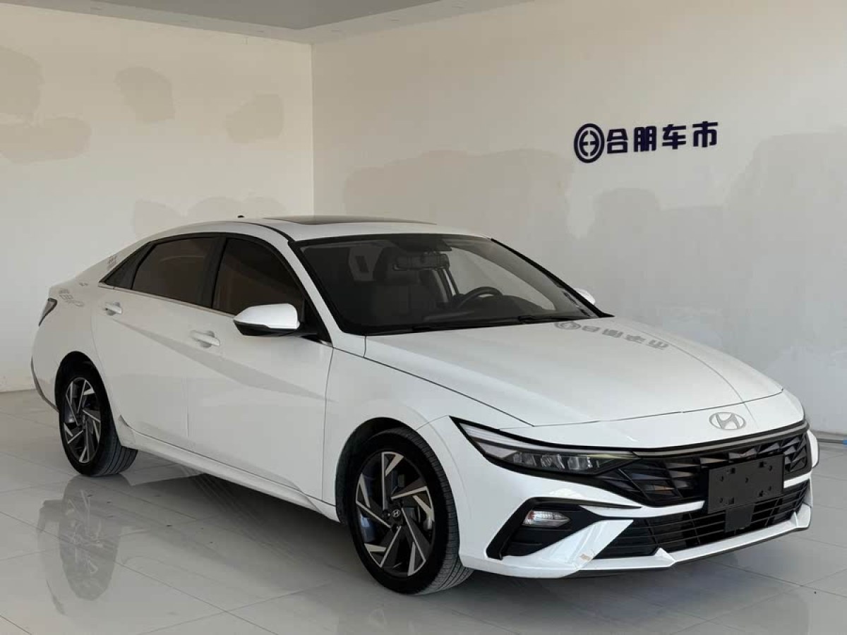 現(xiàn)代 伊蘭特  2023款 1.5L CVT GLX精英版圖片