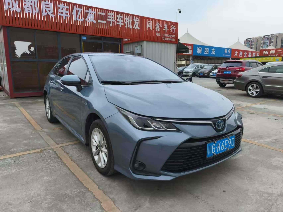 豐田 卡羅拉  2021款 雙擎 1.8L E-CVT精英版圖片