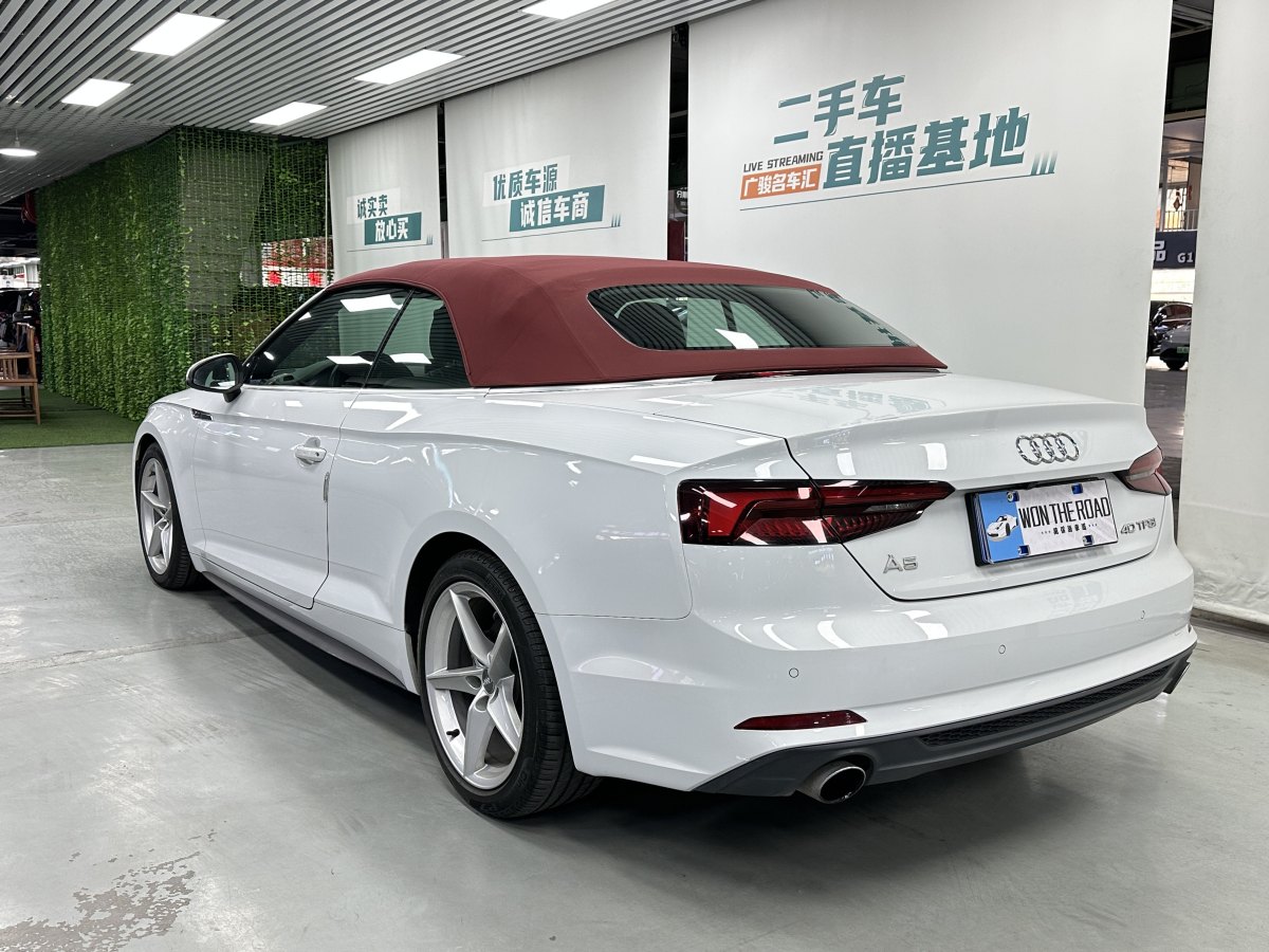 2020年5月奧迪 奧迪A5  2019款 Cabriolet 40 TFSI 時尚型