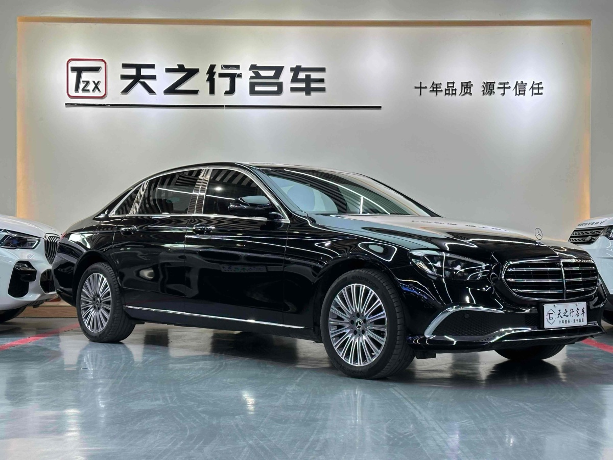 奔馳 奔馳E級  2021款 改款 E 300 L 時尚型圖片