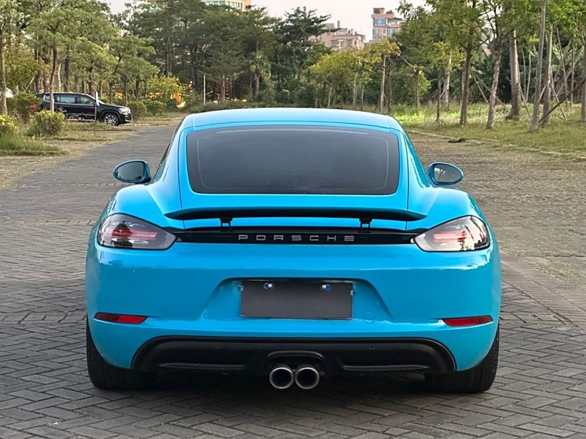 保時(shí)捷 718  2016款 Cayman 2.0T圖片