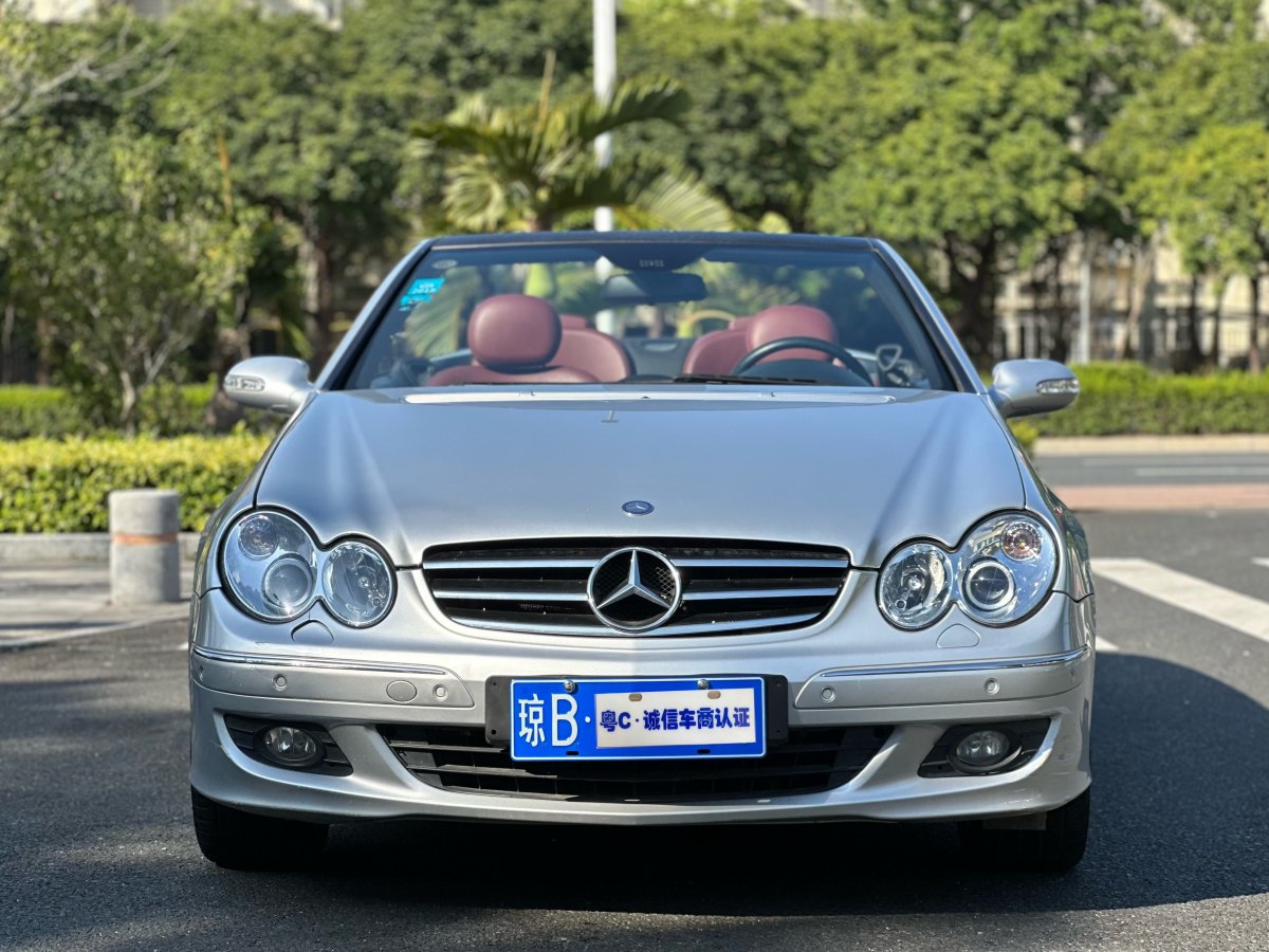 奔馳 奔馳CLK級  2006款 CLK 280 敞篷跑車圖片