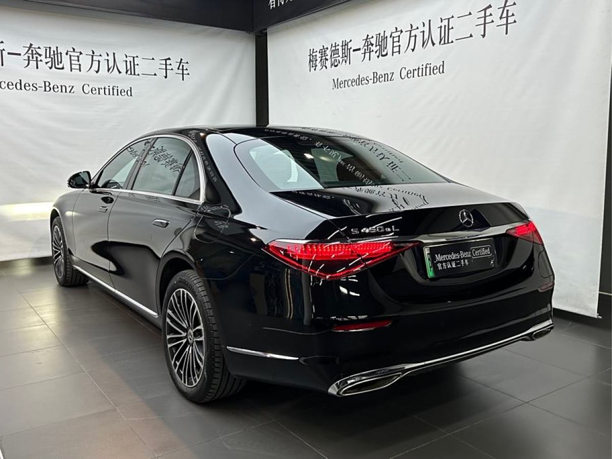 奔馳 奔馳S級新能源  2023款 改款 S 450 e L 插電式混合動力轎車圖片