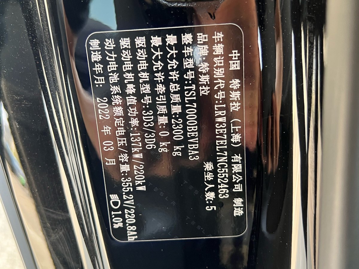 特斯拉 Model 3  2019款 Performance高性能全輪驅(qū)動版圖片