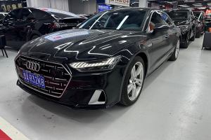 奧迪A7L 奧迪 45TFSI quattro S-line 見遠(yuǎn)型 流晶套裝