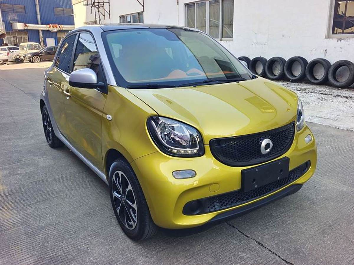 smart forfour  2018款 1.0L 52千瓦激情版圖片