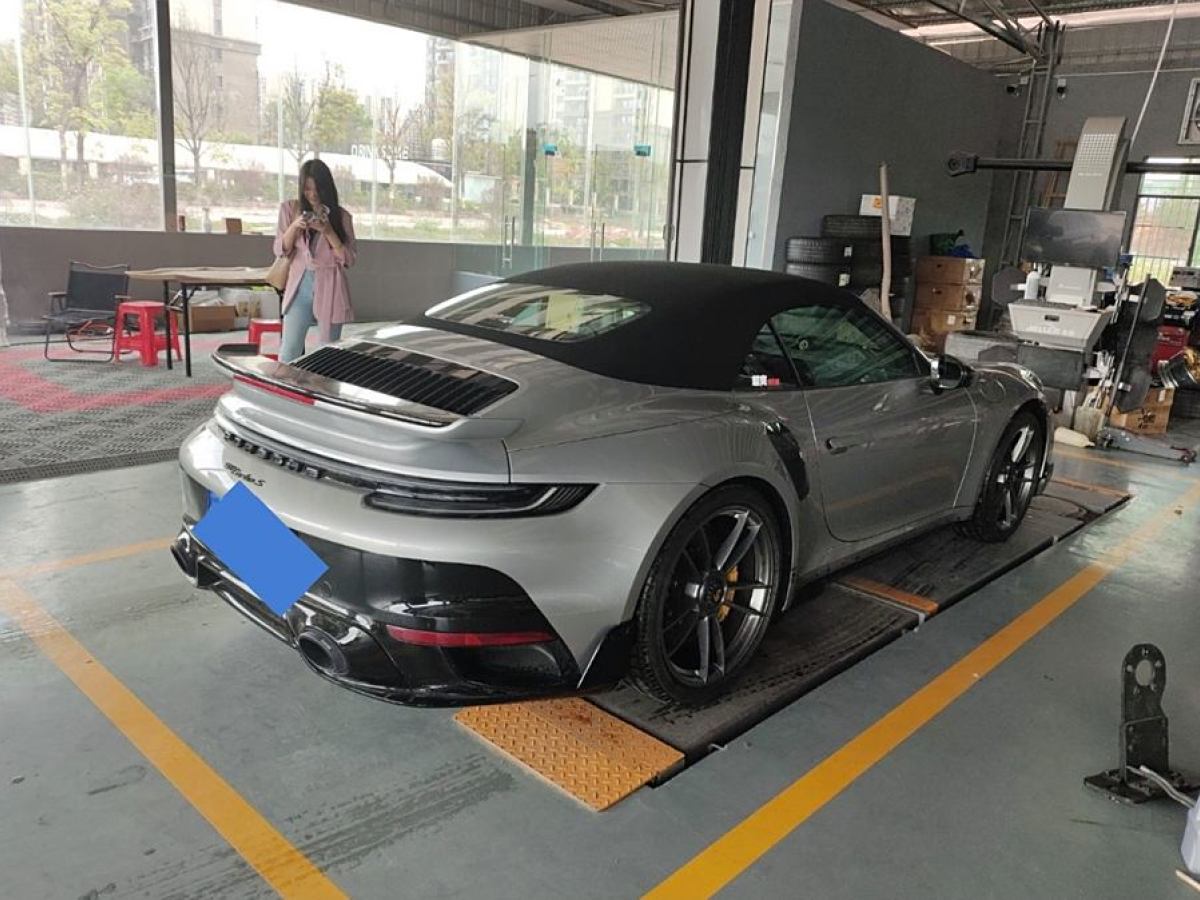 保時捷 911  2022款 Turbo S Cabriolet 3.8T圖片