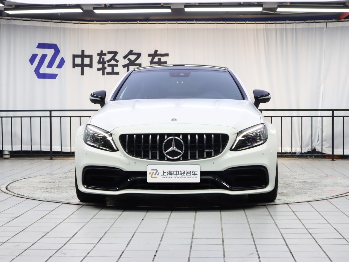 2020年4月奔馳 奔馳C級(jí)AMG  2019款 AMG C 63 轎跑車