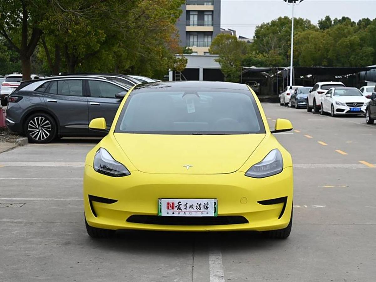 特斯拉 Model 3  2021款 改款 標(biāo)準(zhǔn)續(xù)航后驅(qū)升級版圖片