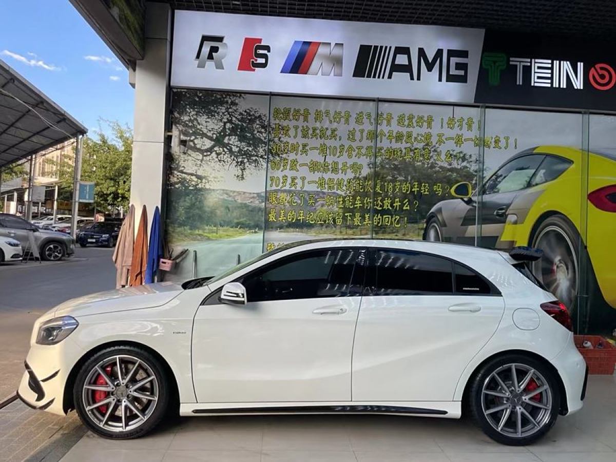 奔馳 奔馳A級(jí)AMG  2017款 改款 AMG A 45 4MATIC圖片