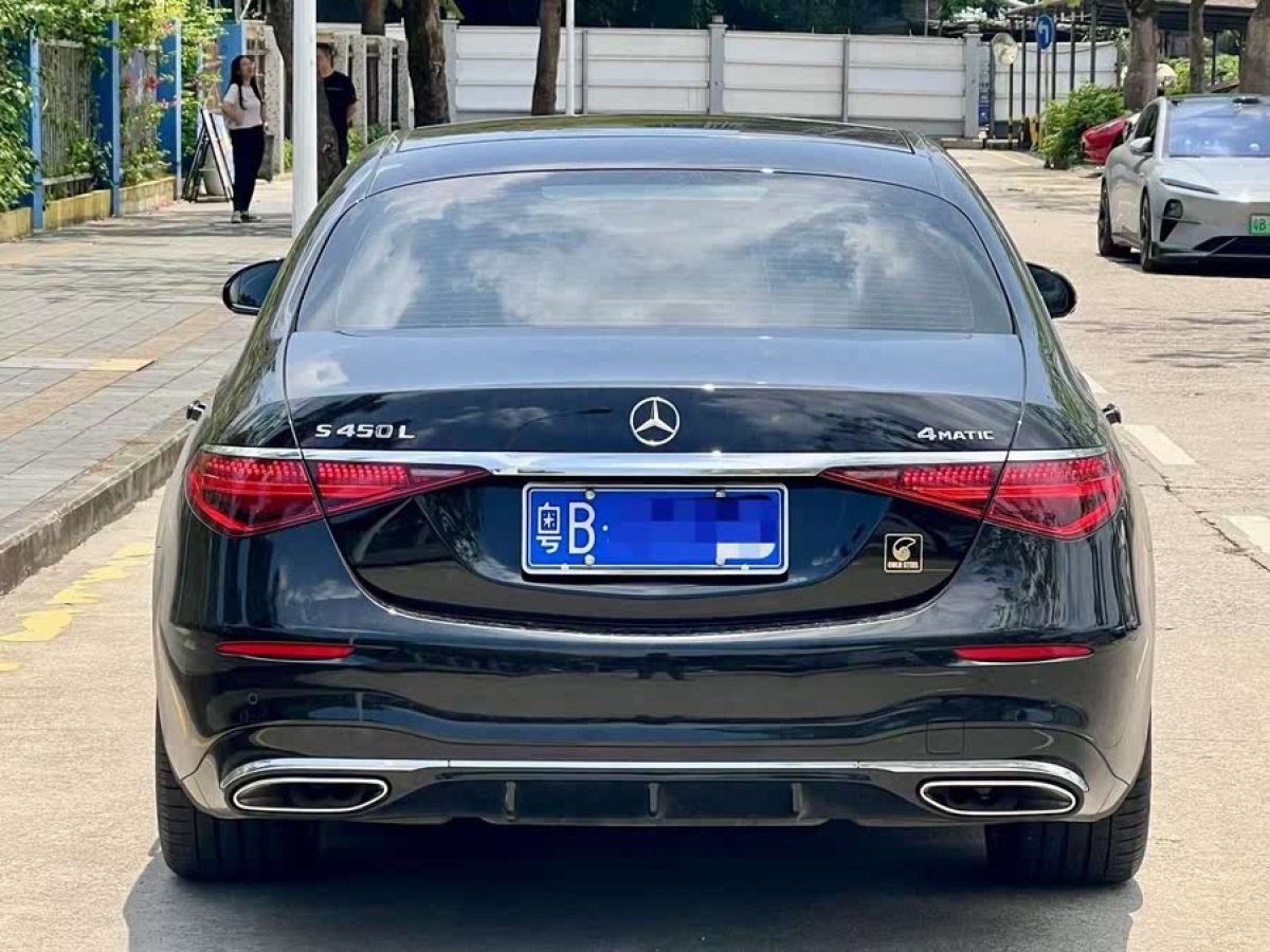 奔馳 奔馳S級  2022款 改款 S 450 L 4MATIC圖片