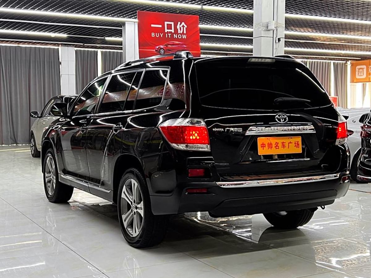 豐田 漢蘭達(dá)  2012款 2.7L 兩驅(qū)5座運動版圖片