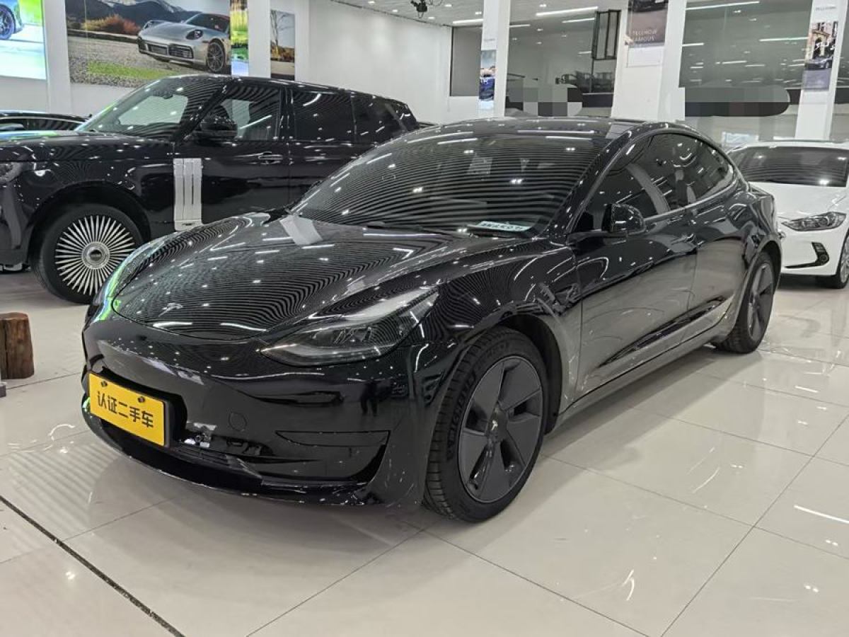 特斯拉 Model 3  2021款 改款 標(biāo)準(zhǔn)續(xù)航后驅(qū)升級版圖片