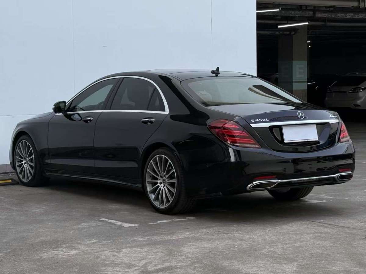 奔馳 奔馳S級  2019款 S 450 L 4MATIC 臻藏版圖片