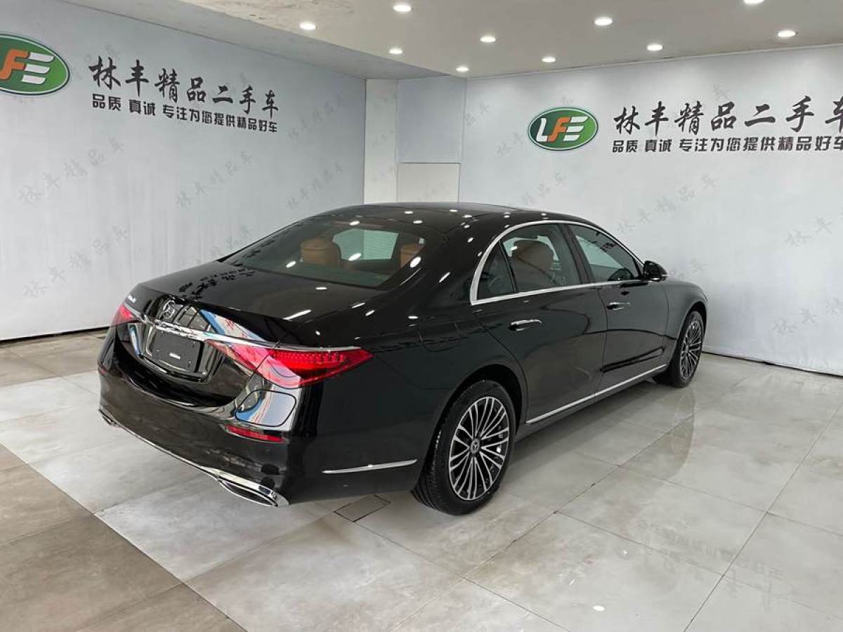 奔馳 奔馳S級新能源  2023款 改款 S 450 e L 插電式混合動力轎車圖片