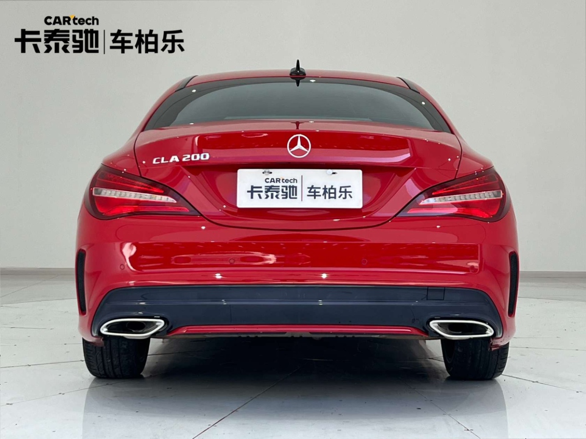 奔馳 奔馳CLA級(jí)  2018款 CLA 200 時(shí)尚型圖片