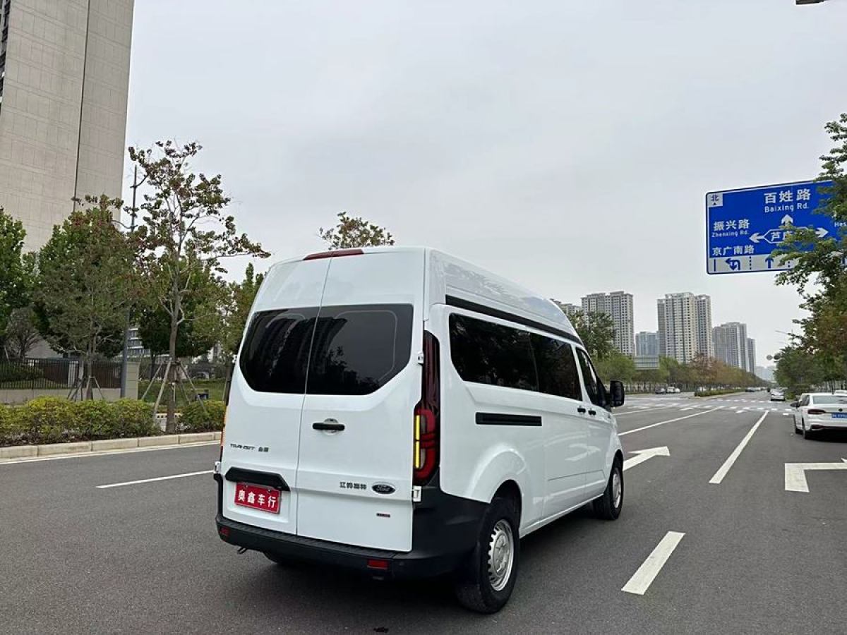 2023年8月福特 全順  2019款 2.0T柴油多功能商用車中軸中頂6座國VI