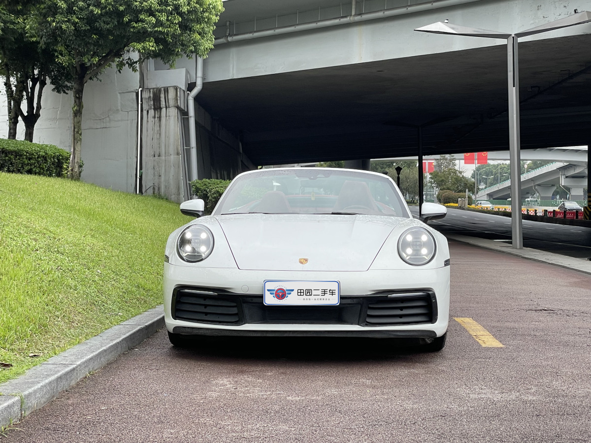 2021年1月保時(shí)捷 911  2020款 Carrera Cabriolet 3.0T