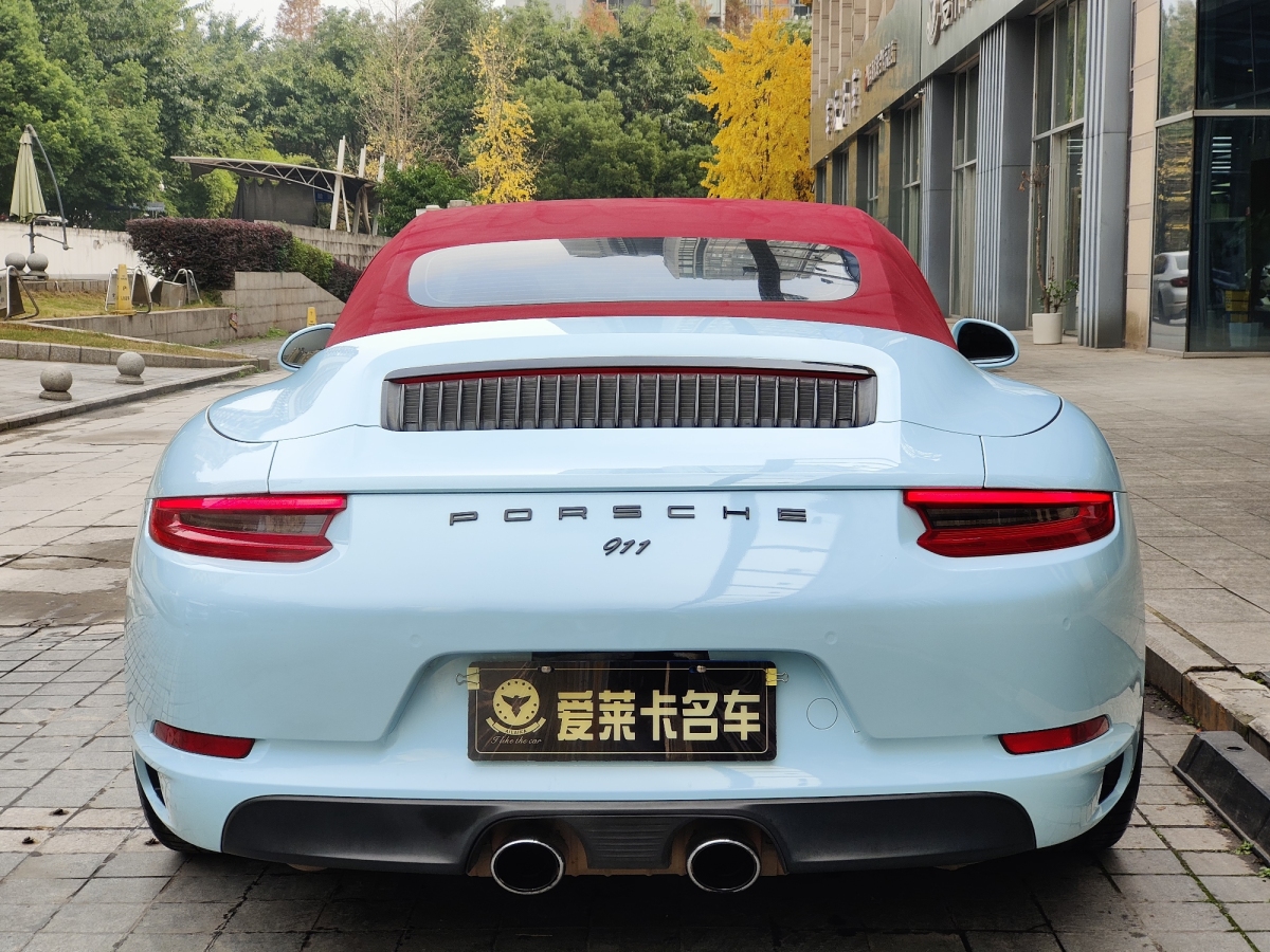 保時(shí)捷 911  2016款 Carrera Cabriolet 3.0T圖片