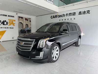 2018年10月 凱迪拉克 凱雷德ESCALADE(進口) 6.2L ESV鉑金版加長型圖片