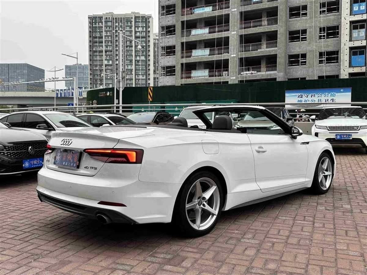 奧迪 奧迪A5  2017款 Cabriolet 40 TFSI 時(shí)尚型圖片