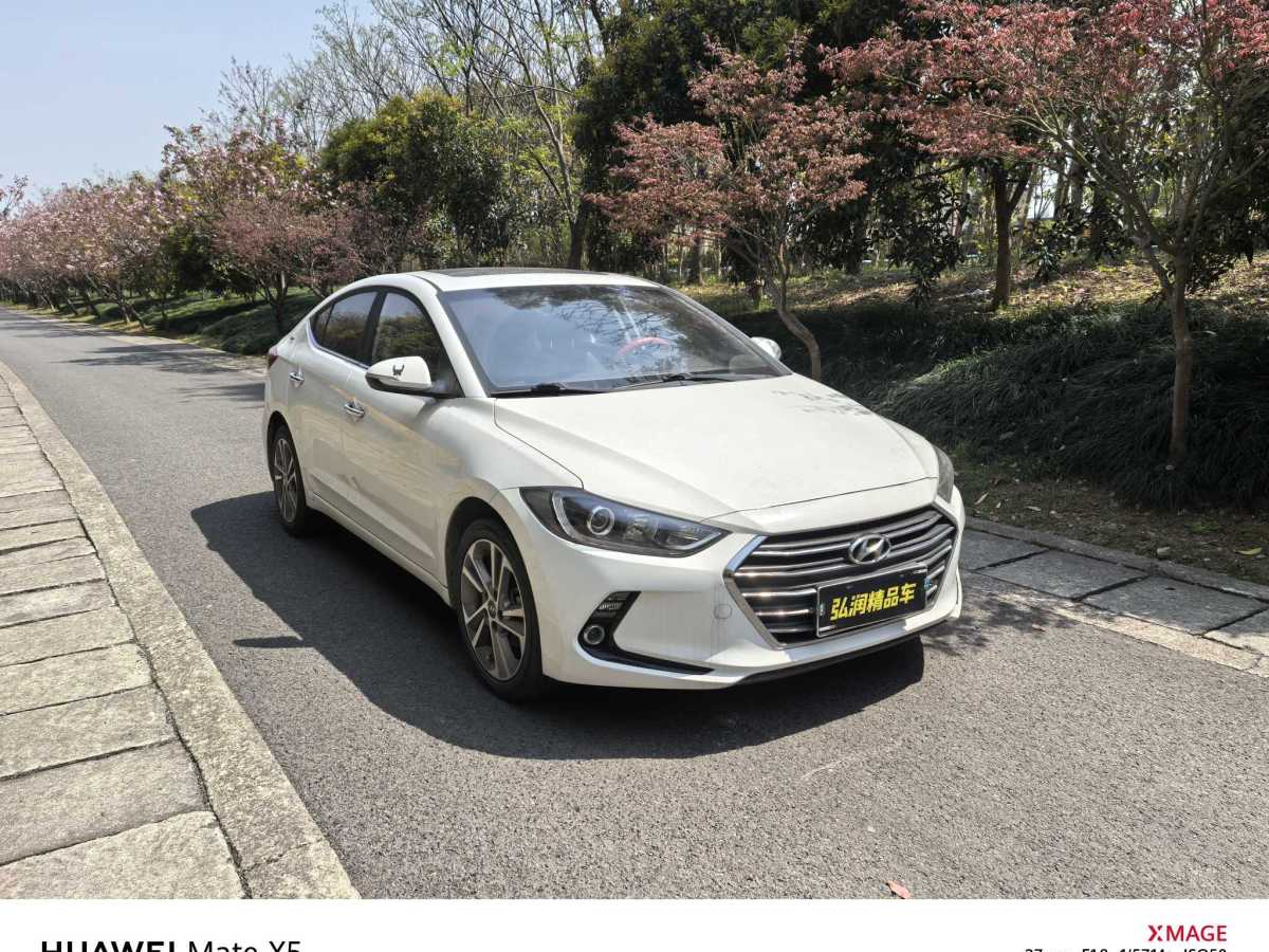 現(xiàn)代 領(lǐng)動  2016款 1.6L 自動智炫?旗艦型圖片