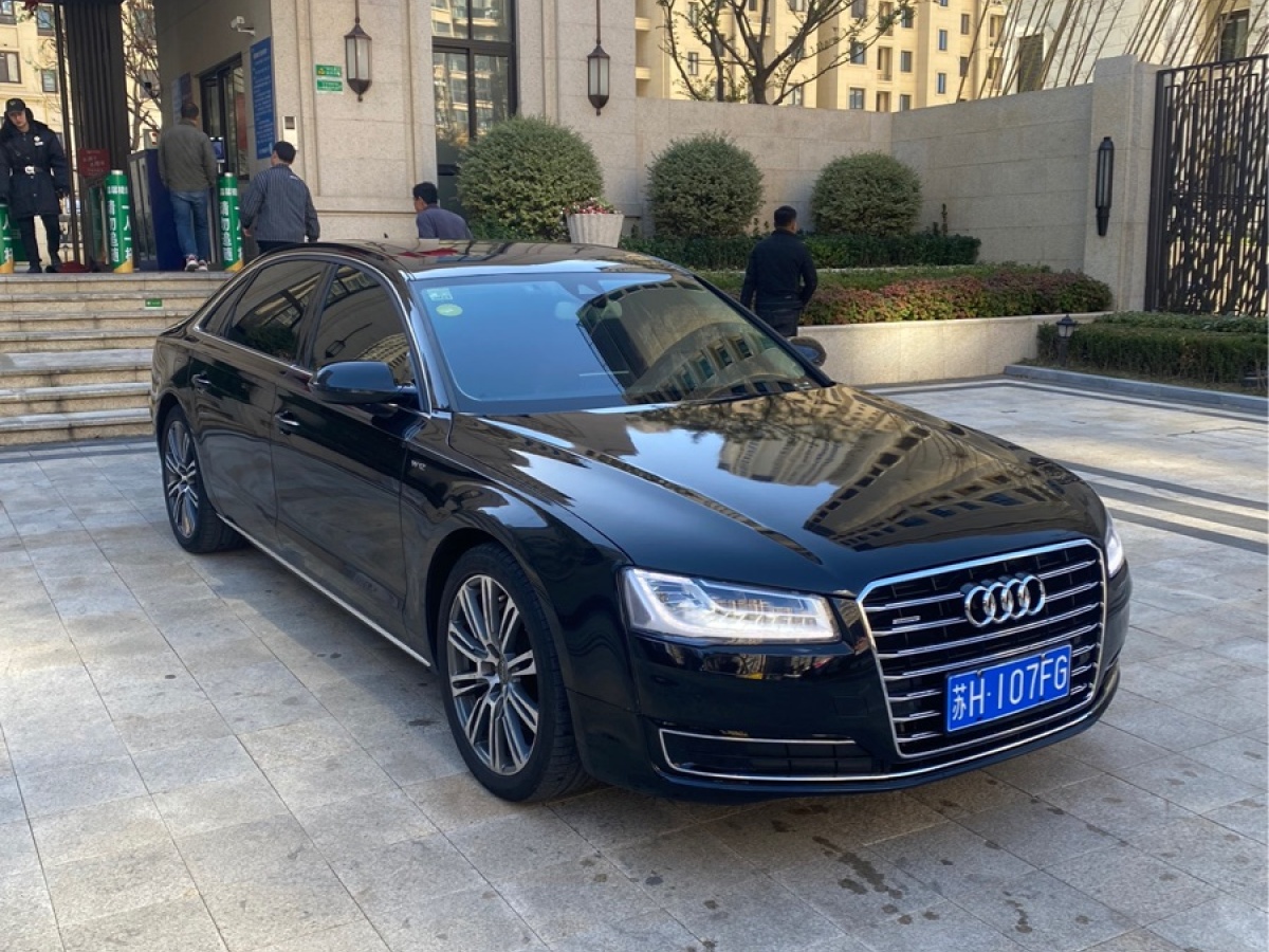 奥迪 奥迪a8 2014款 a8l 50 tfsi quattro尊贵型图片