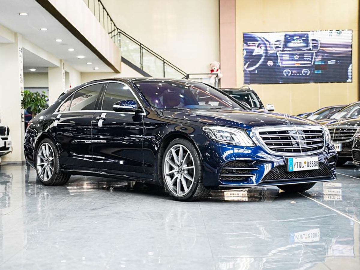 奔馳 奔馳S級(jí)  2019款 S 450 L 4MATIC 臻藏版圖片