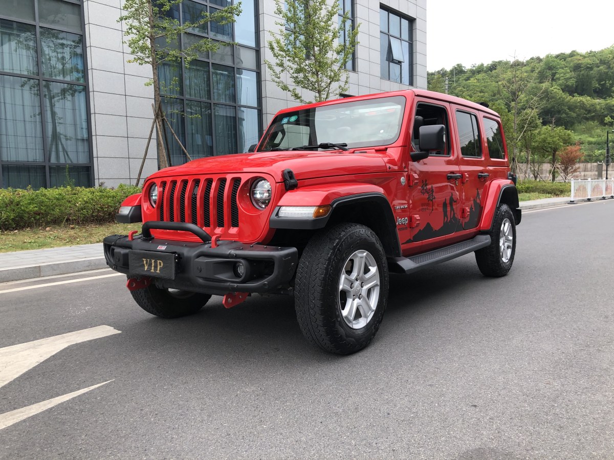 jeep 牧馬人 2019款 2.0t sahara 四門電動敞篷版 國vi圖片