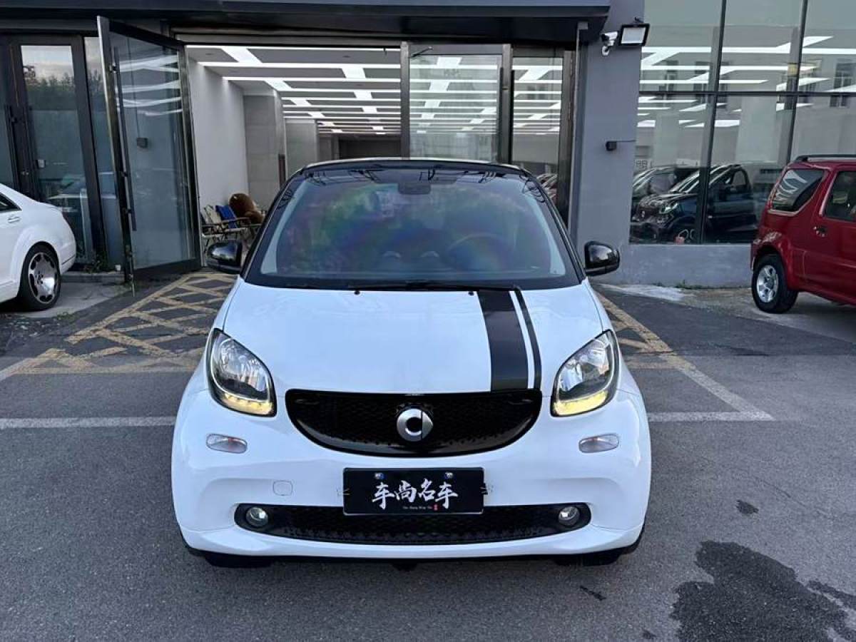 2016年10月smart fortwo  2015款 1.0L 52千瓦硬頂激情版