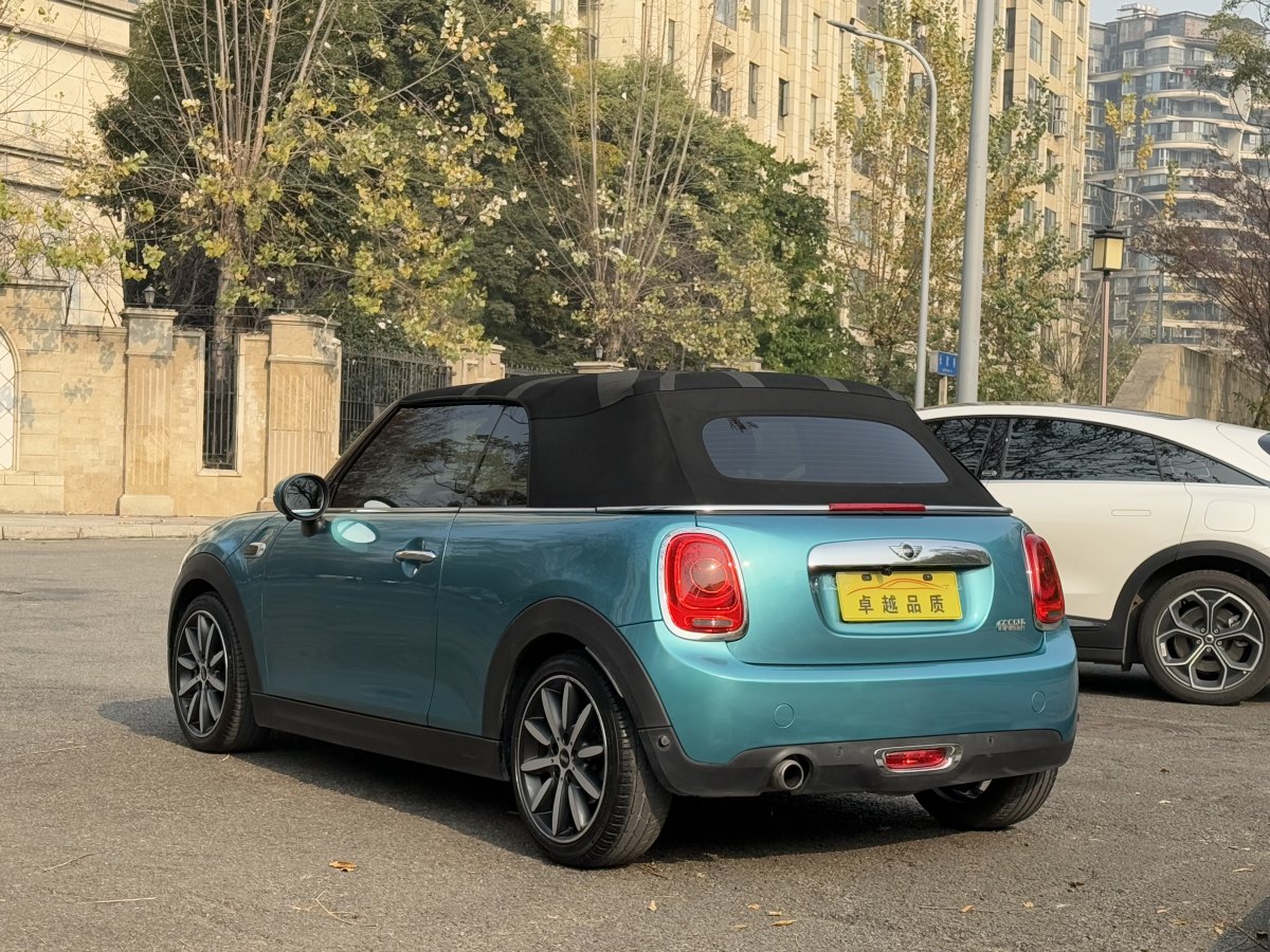 MINI MINI  2016款 1.5T COOPER CABRIO 加勒比藍限量版圖片