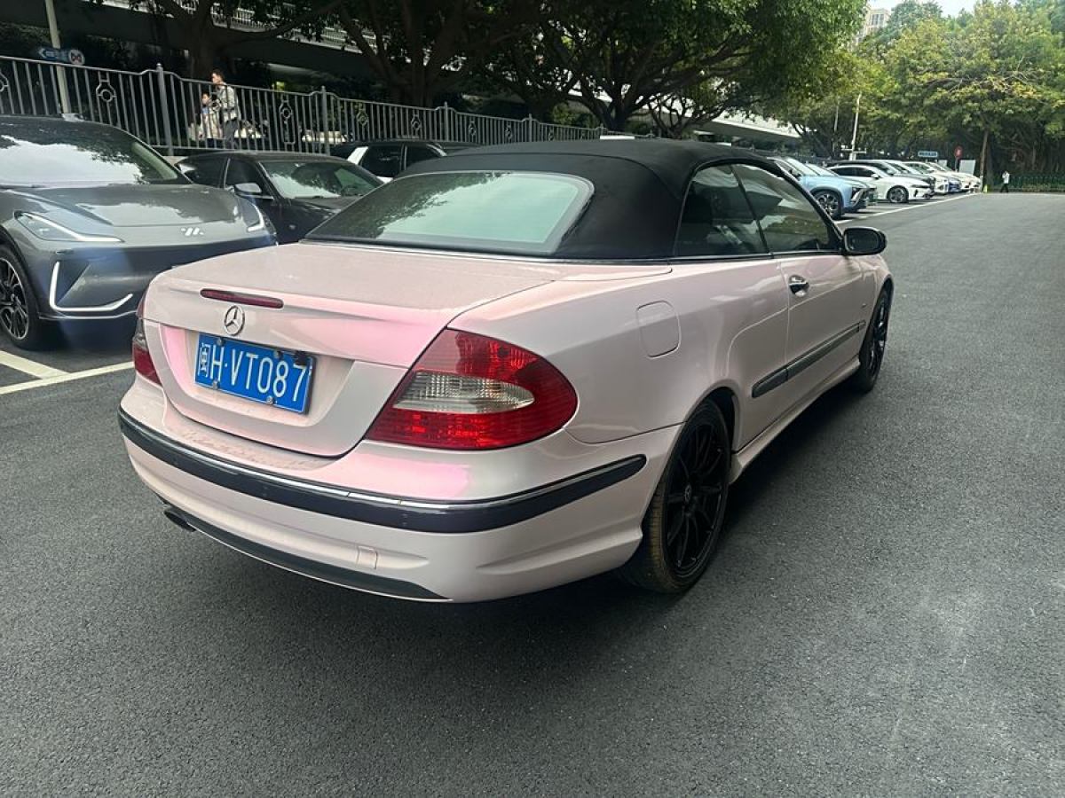 奔馳 奔馳CLK級(jí)  2006款 CLK 280 敞篷跑車圖片