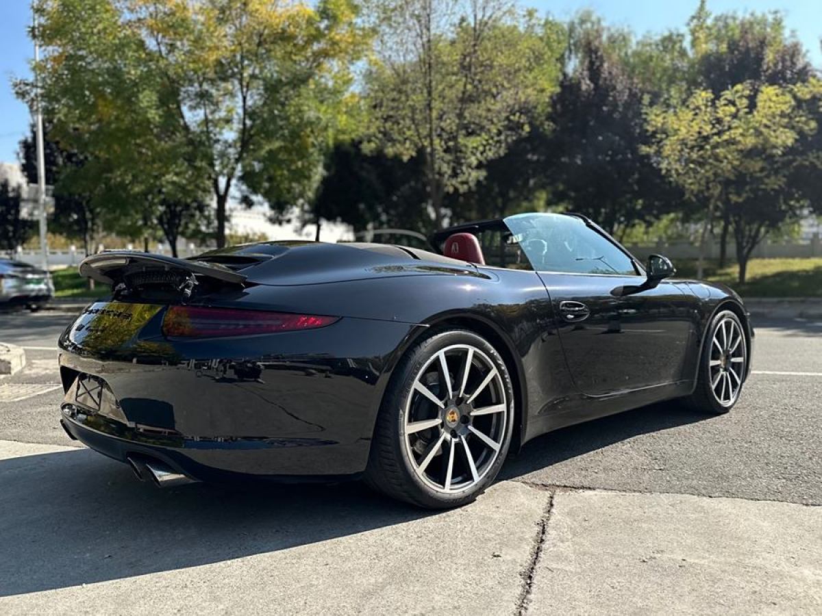 2012年10月保時捷 911  2012款 Carrera Cabriolet 3.4L