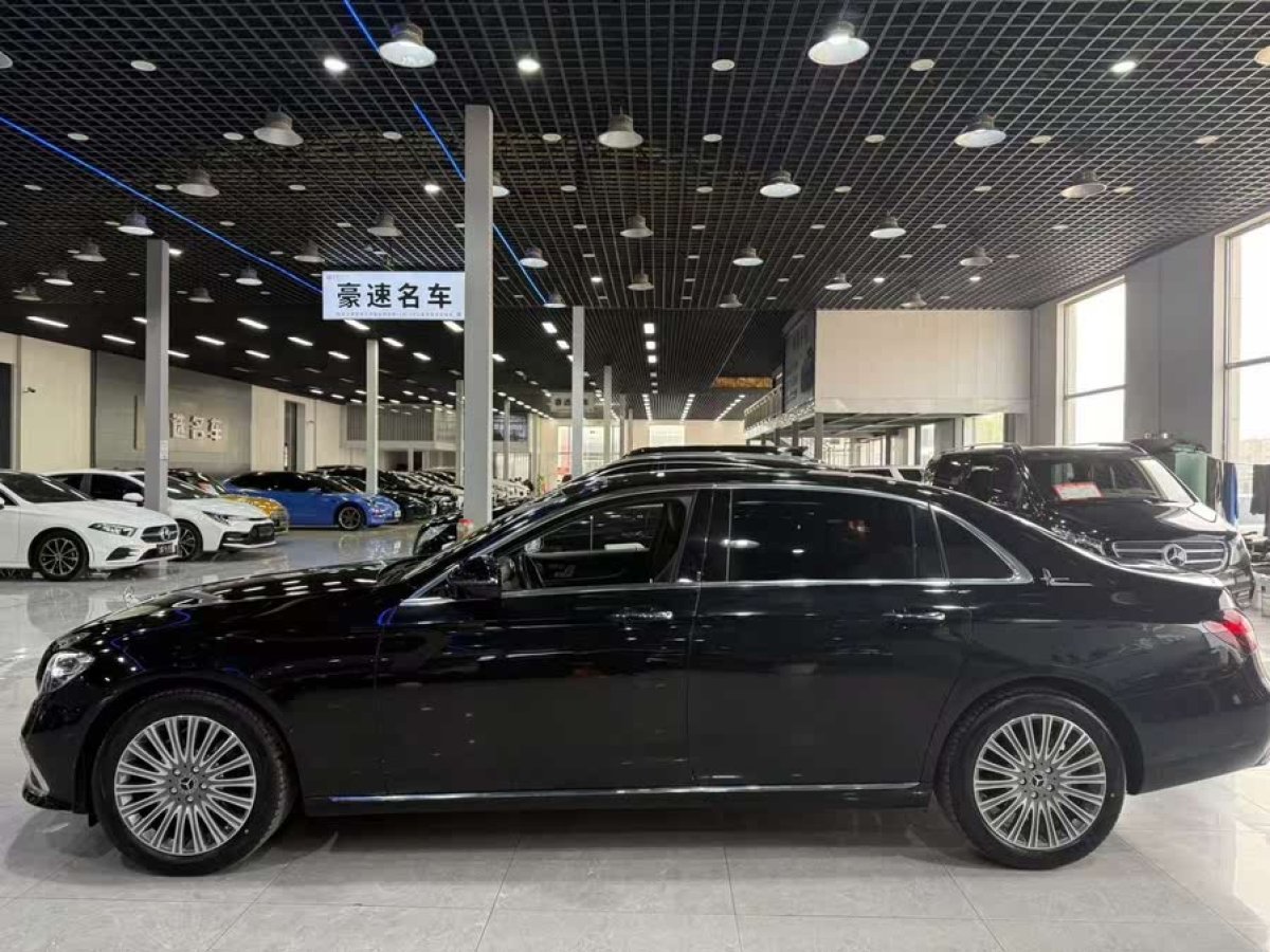 奔馳 奔馳E級(jí)  2021款 改款 E 300 L 時(shí)尚型圖片