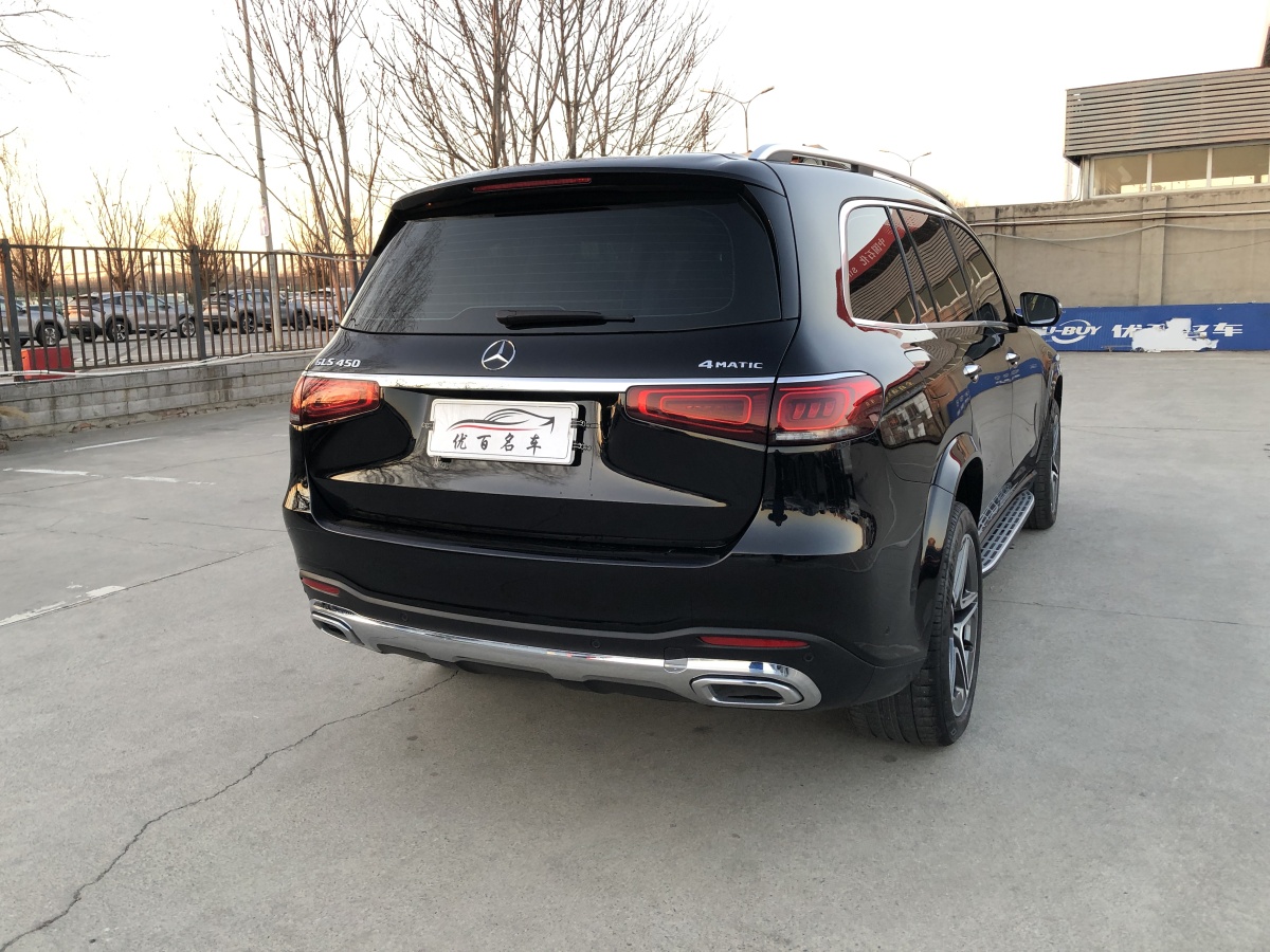 奔馳 奔馳GLS  2023款 改款 GLS 450 4MATIC 時(shí)尚型圖片