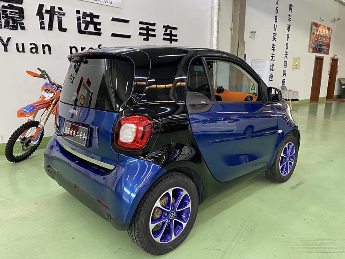 smart fortwo  2015款 1.0L 52千瓦硬頂激情版圖片