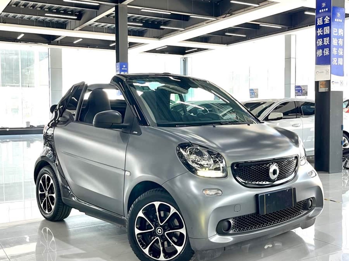 smart fortwo  2016款 1.0L 52千瓦敞篷激情版圖片