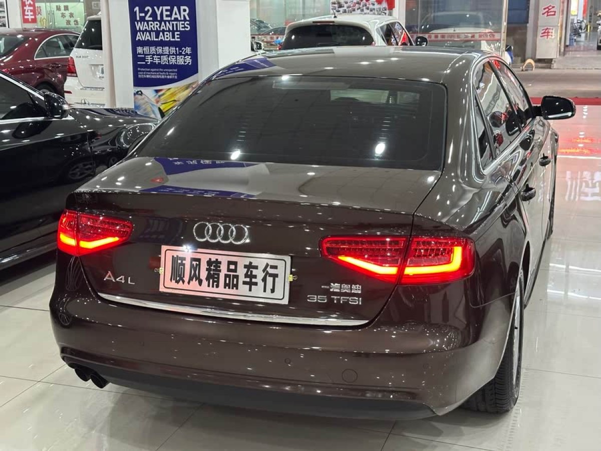 奧迪 奧迪A4L  2013款 35 TFSI 自動標準型圖片
