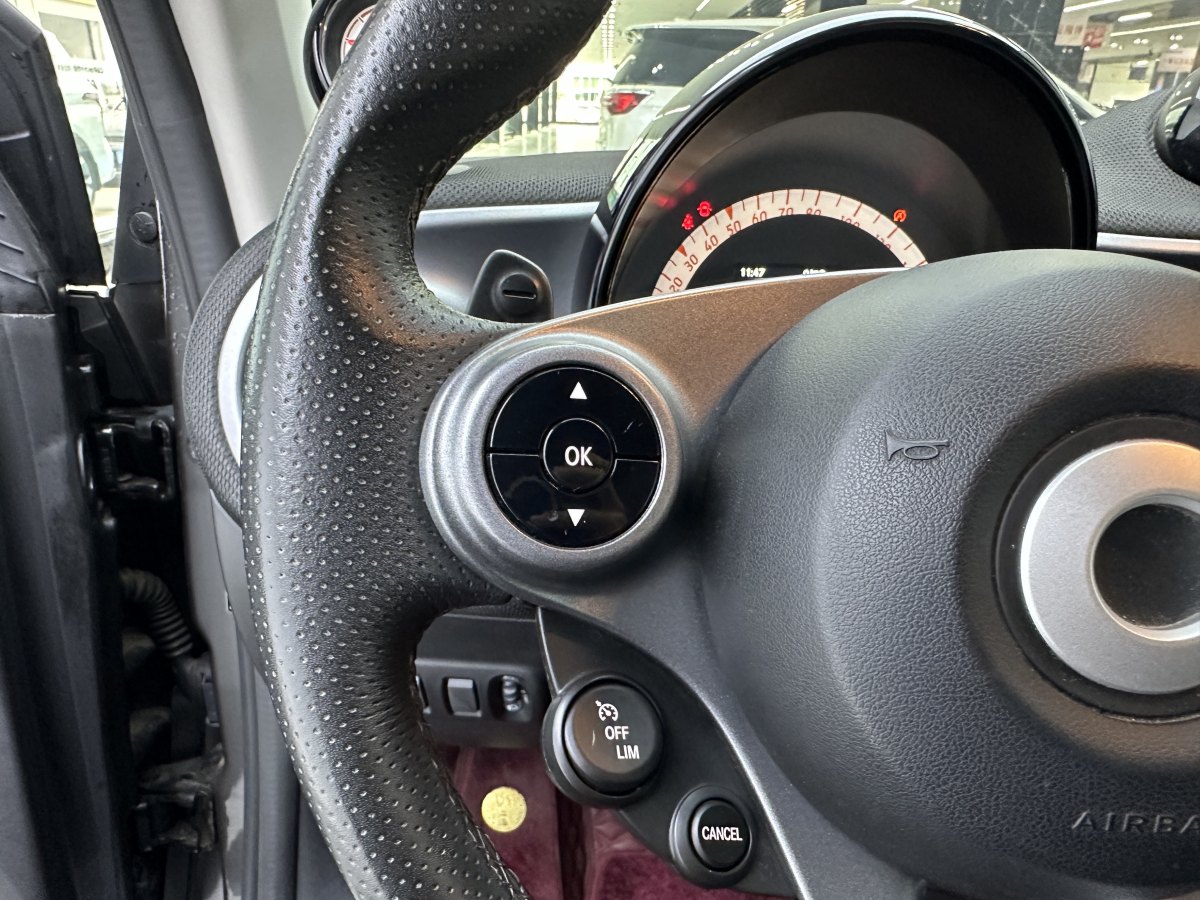 2018年8月smart fortwo  2018款 0.9T 66千瓦耀鈦度特別版